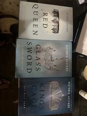 3 books from Red Queen Series by Victoria Aveyard- Young Adult Fantasy